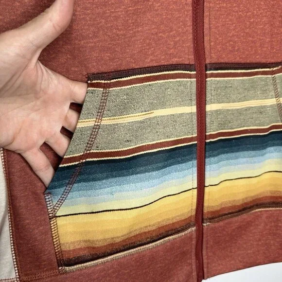 Burton Durable goods Scoop Striped Hoodie‎ Small - Picture 5 of 11